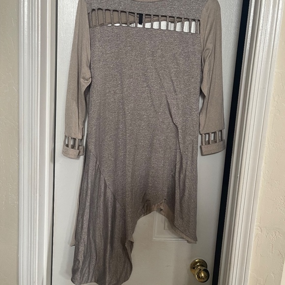 IC Collection by Connie K Beige/Tan Top SZ XL - Picture 8 of 10